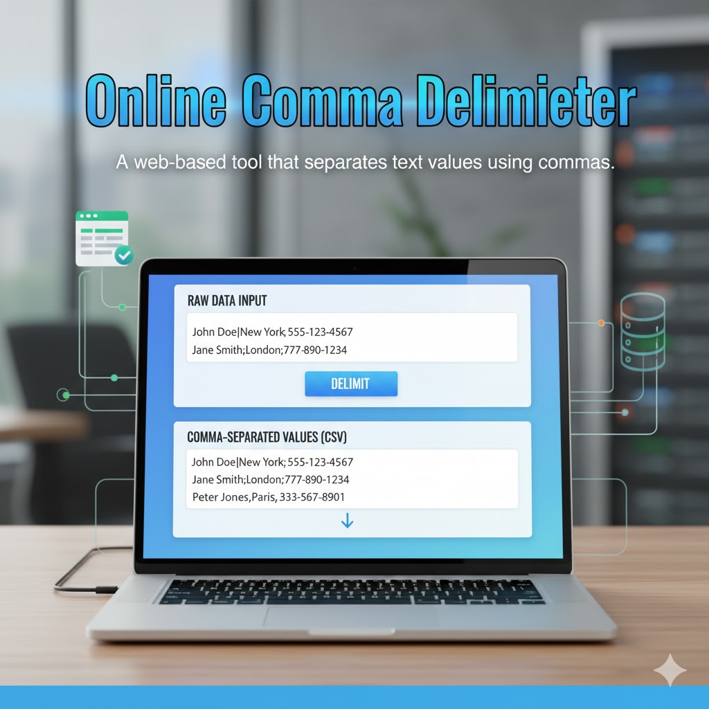 Online Comma Delimiter 